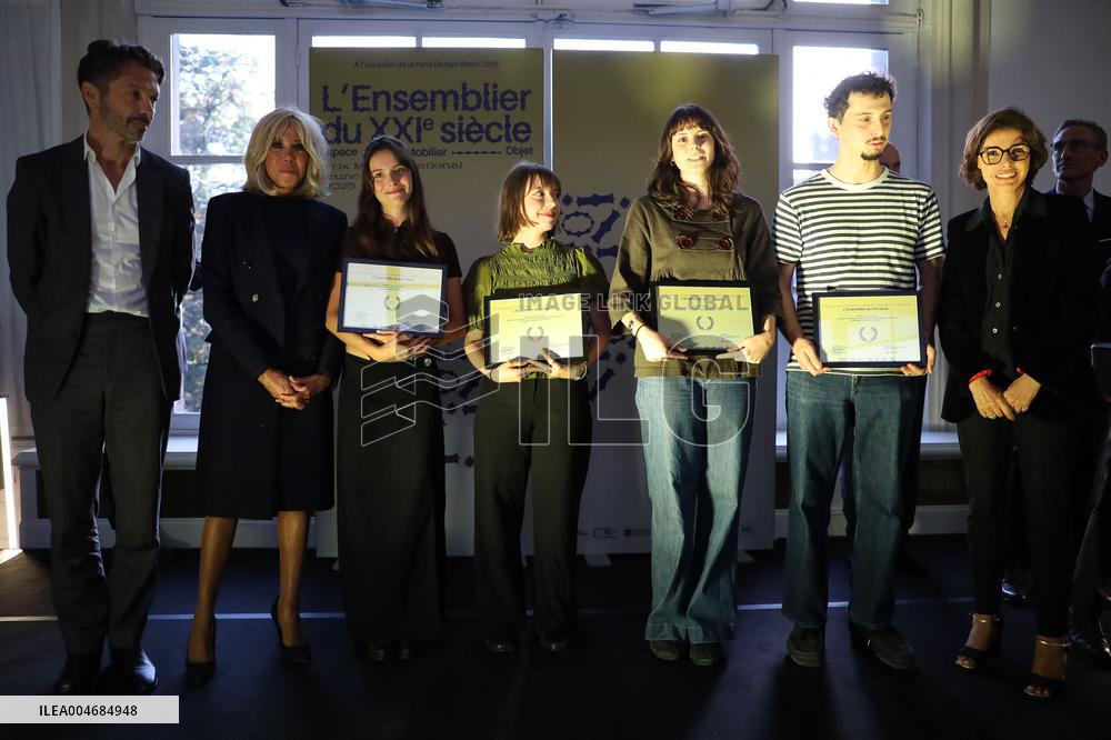 Rachida Dati And Brigitte Macron At Paris Design Week Launch - Paris