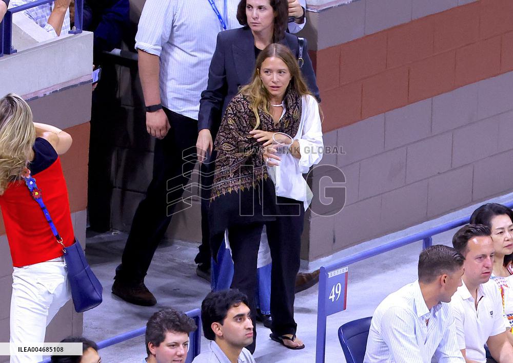 US Open - Mary Kate Olsen In The Stands