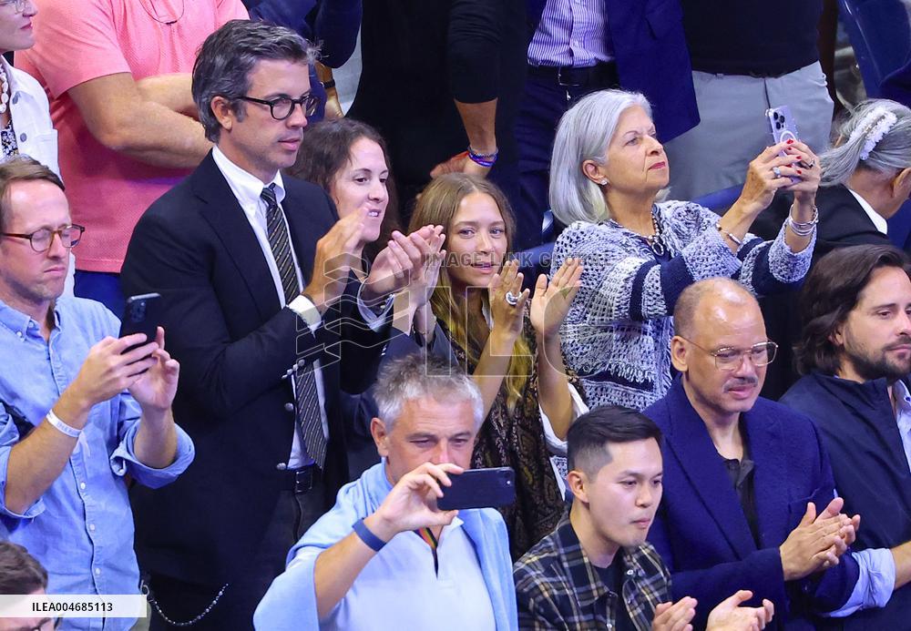 US Open - Mary Kate Olsen In The Stands