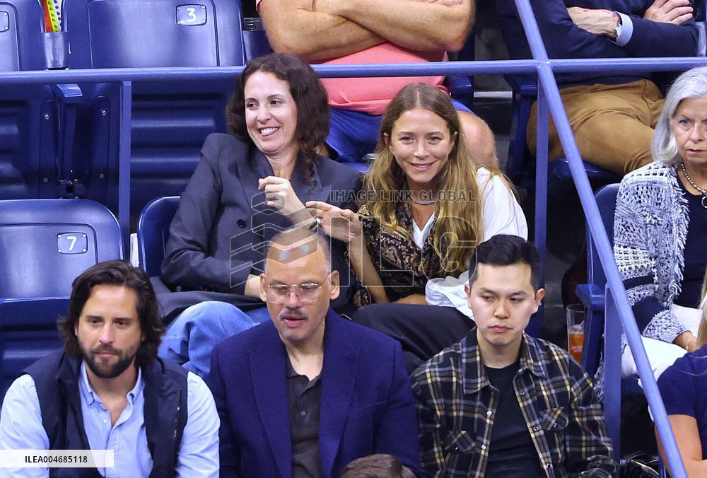 US Open - Mary Kate Olsen In The Stands
