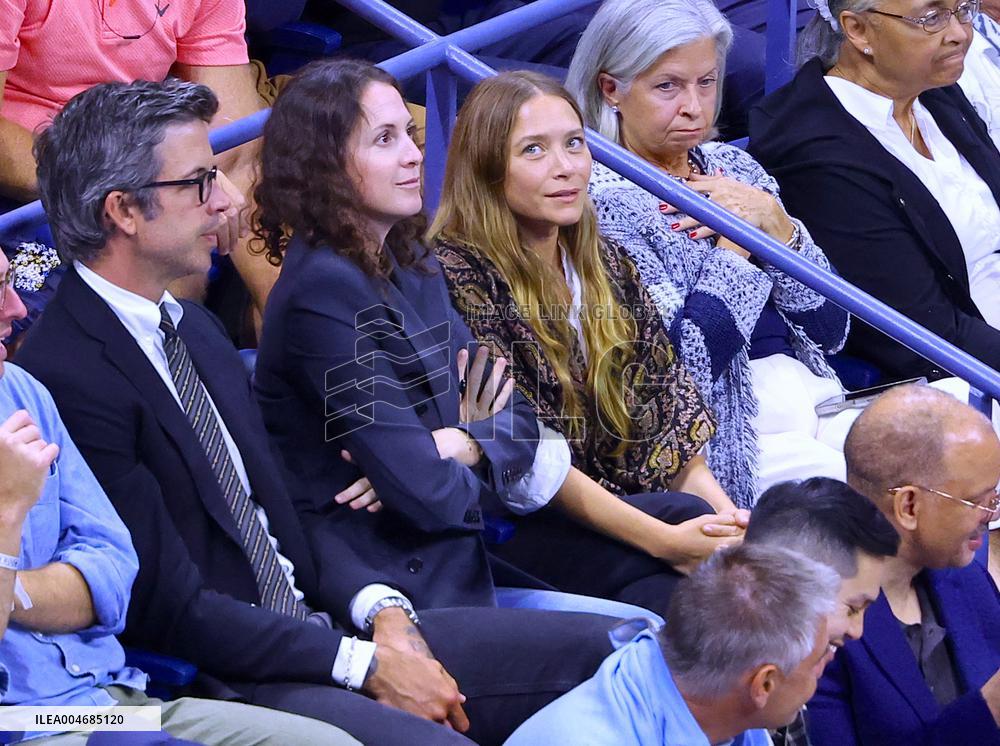 US Open - Mary Kate Olsen In The Stands