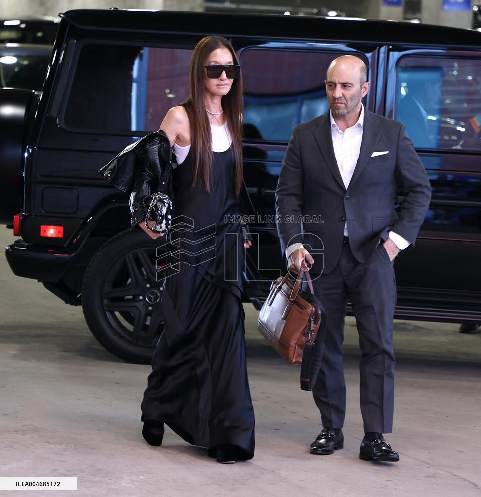 Celebs Arrive At The US Open - Arrival - NYC