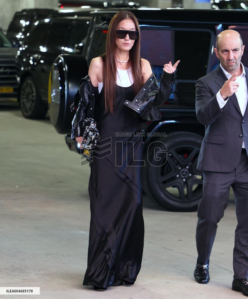 Celebs Arrive At The US Open - Arrival - NYC