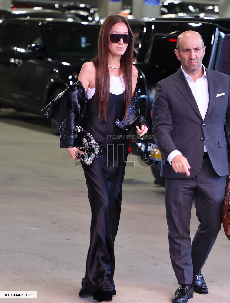 Celebs Arrive At The US Open - Arrival - NYC