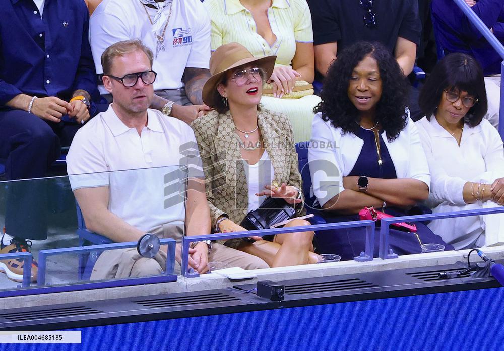 US Open - Celebs In The Stands