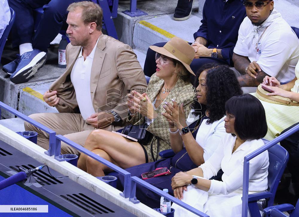 US Open - Celebs In The Stands