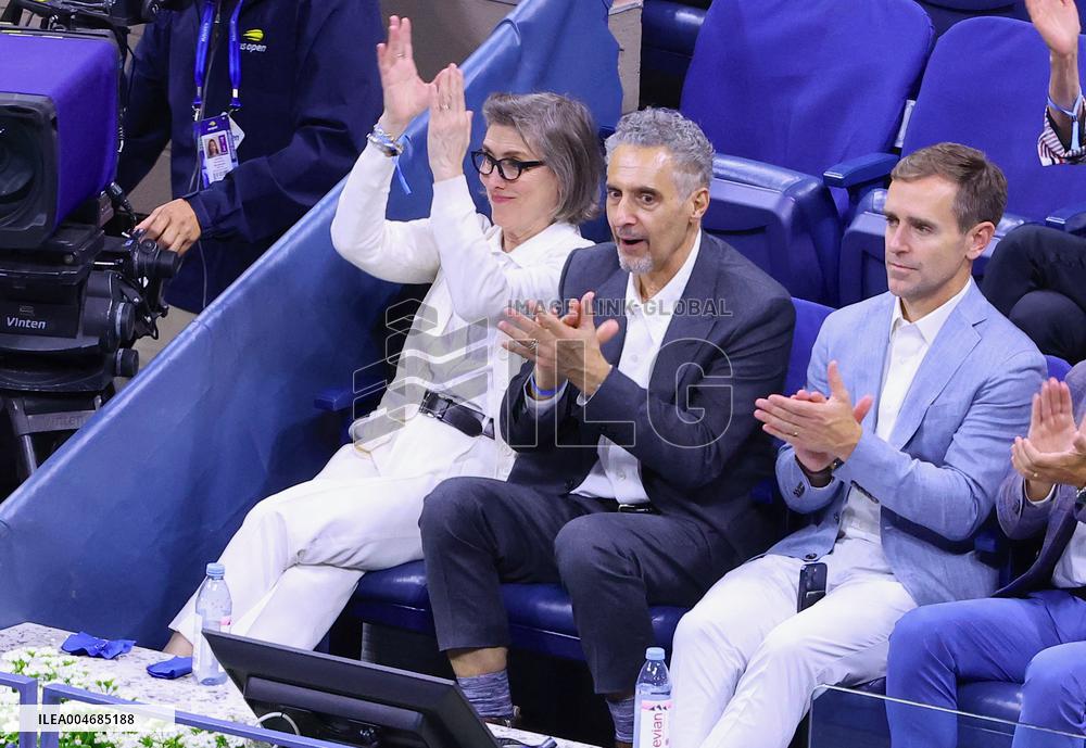 US Open - Celebs In The Stands