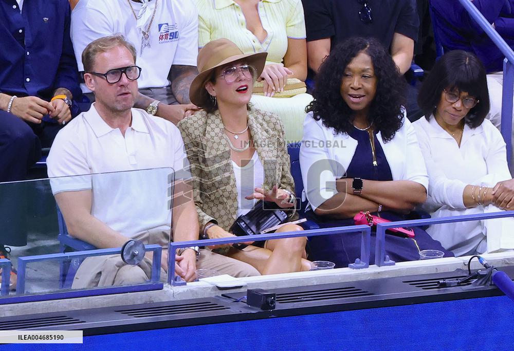 US Open - Celebs In The Stands
