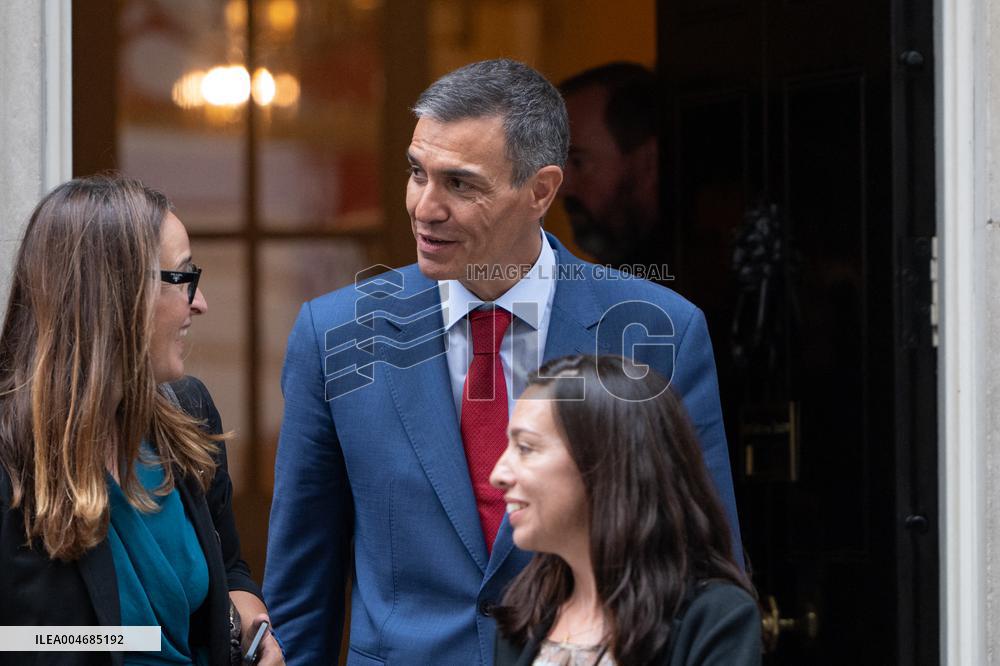 Starmer Meets Sanchez - London