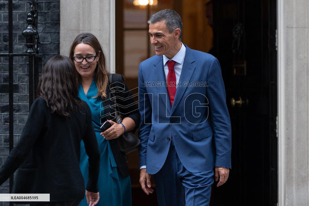 Starmer Meets Sanchez - London