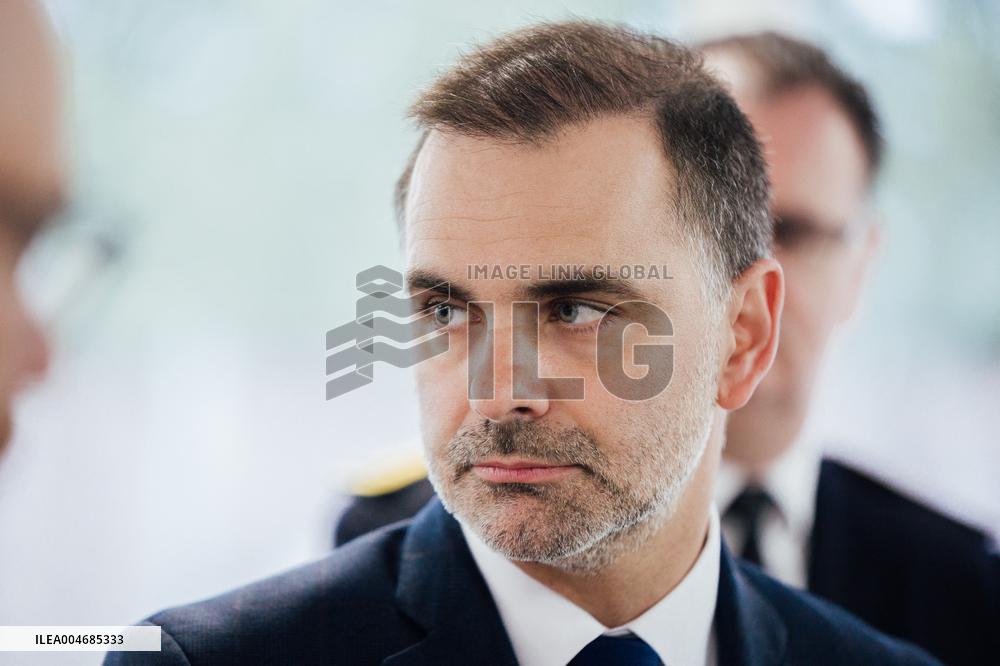 Laurent Saint-Martin Visit To Rennes