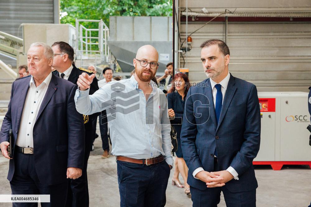 Laurent Saint-Martin Visit To Rennes