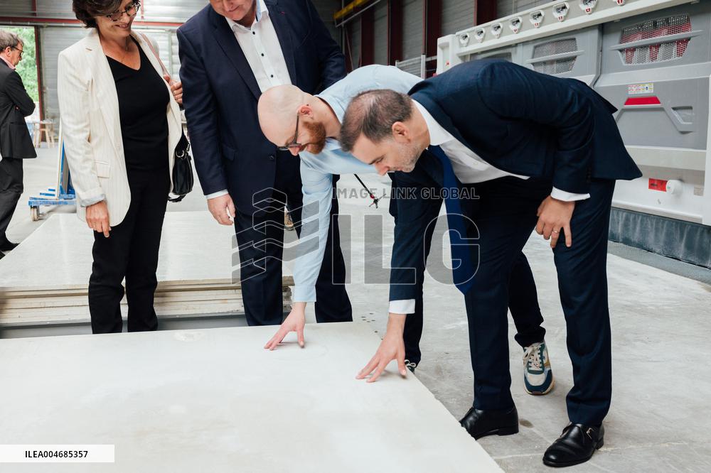 Laurent Saint-Martin Visit To Rennes