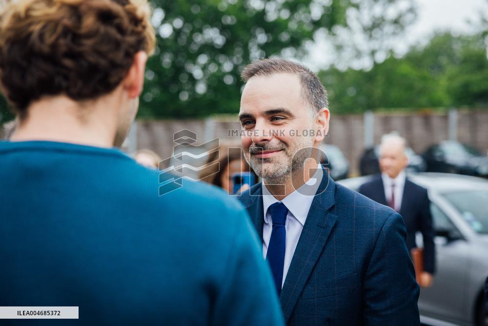 Laurent Saint-Martin Visit To Rennes