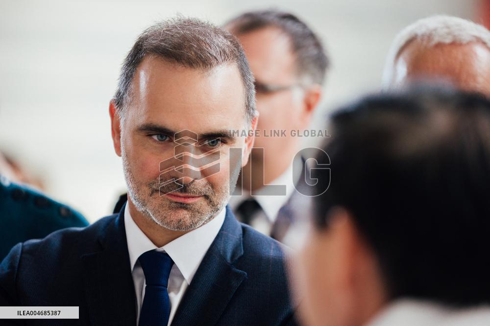 Laurent Saint-Martin Visit To Rennes