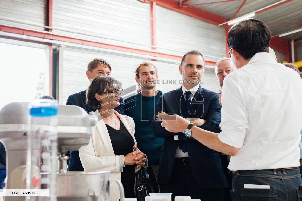 Laurent Saint-Martin Visit To Rennes