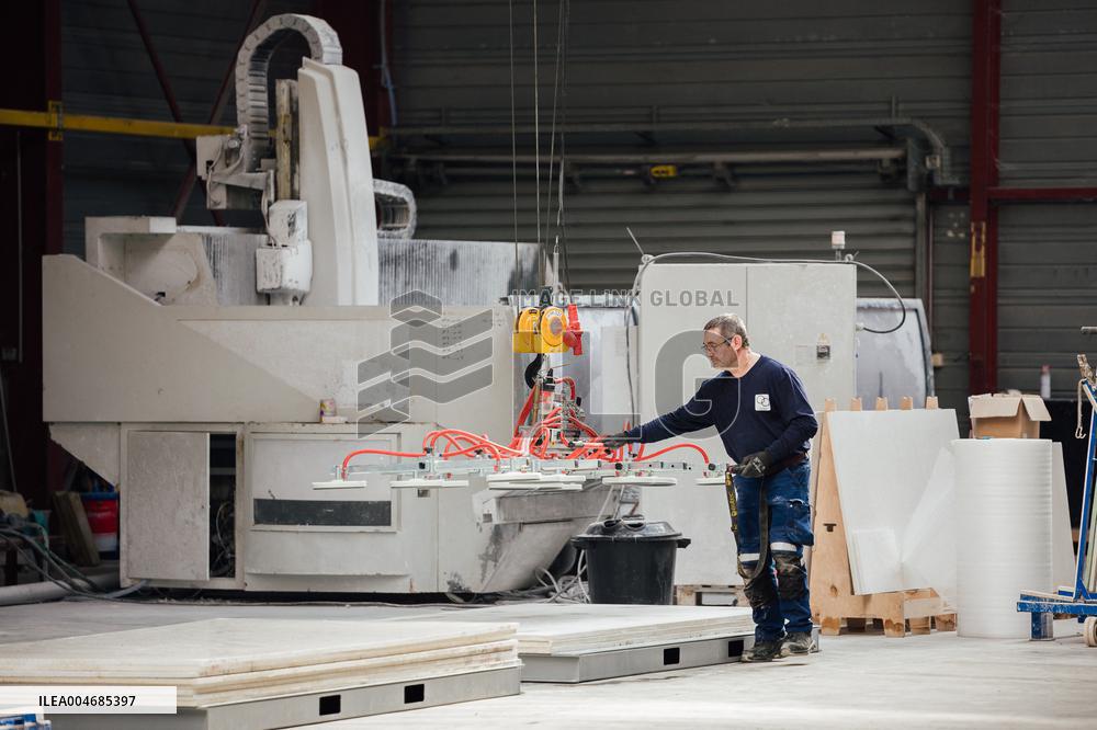 Laurent Saint-Martin Visit To Rennes