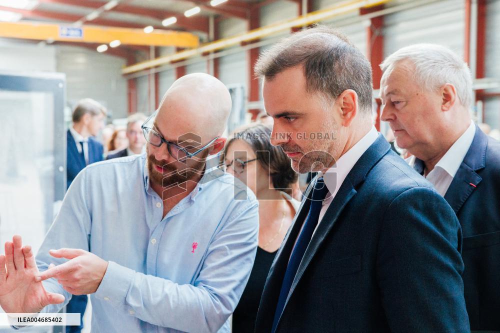 Laurent Saint-Martin Visit To Rennes