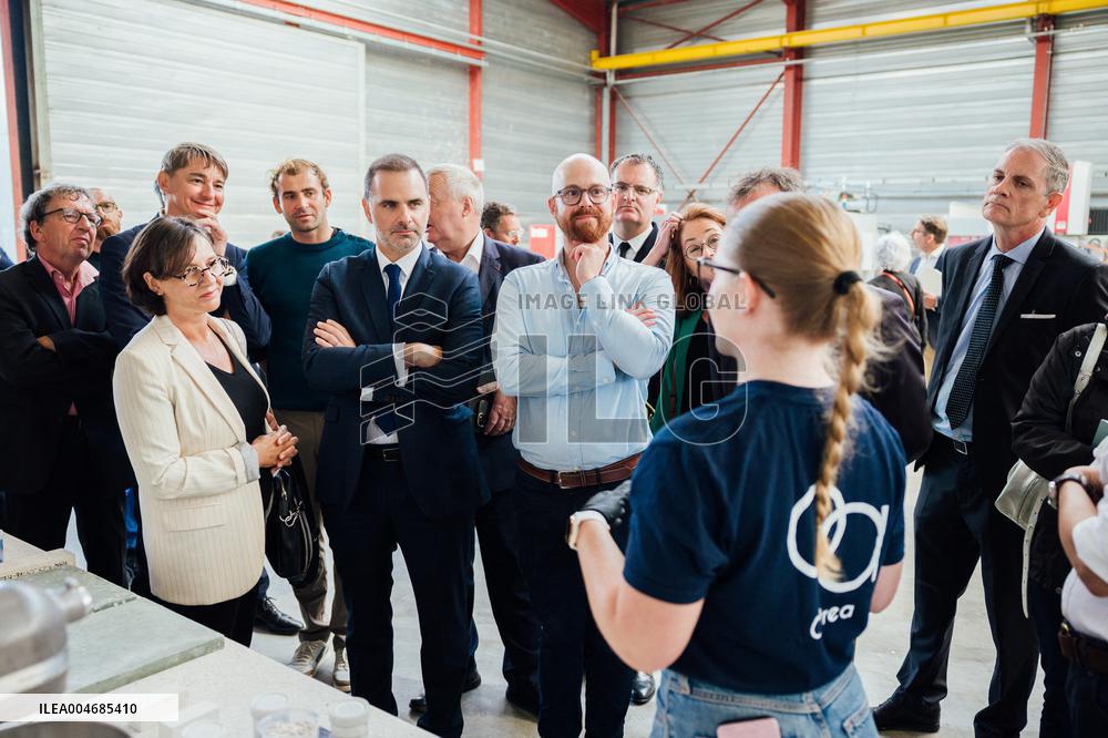 Laurent Saint-Martin Visit To Rennes