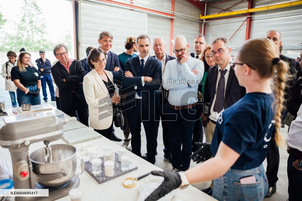 Laurent Saint-Martin Visit To Rennes