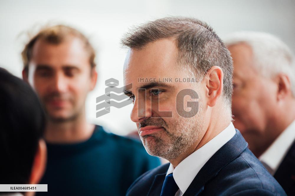 Laurent Saint-Martin Visit To Rennes