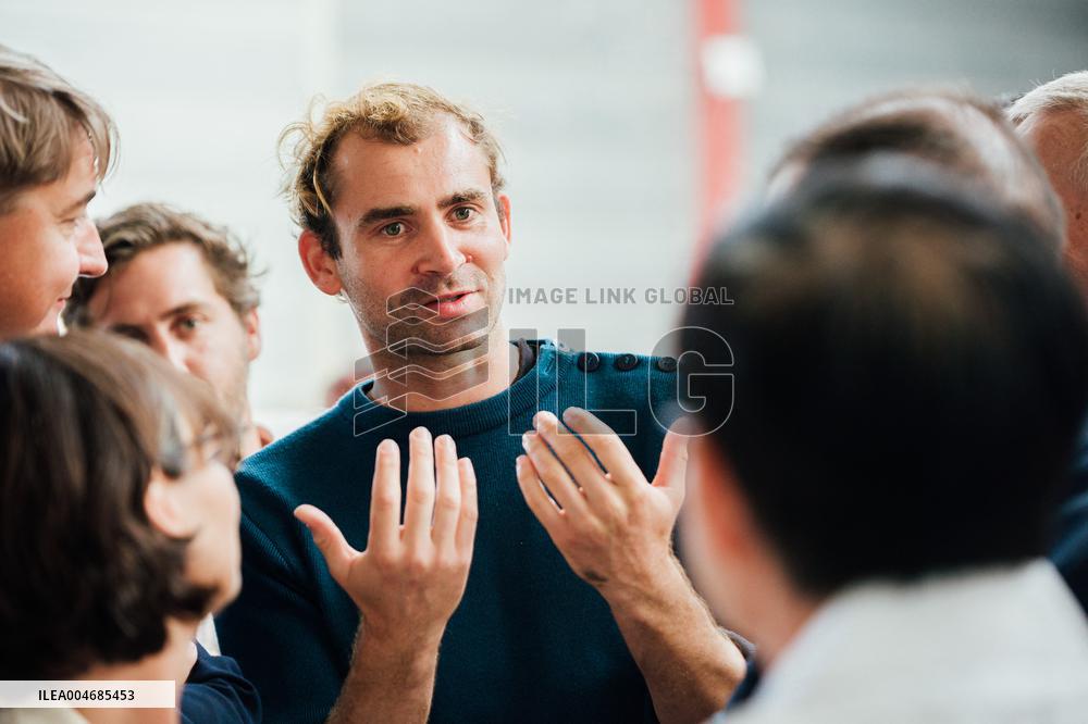 Laurent Saint-Martin Visit To Rennes