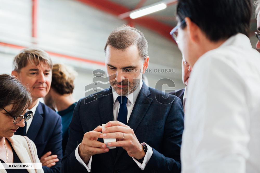 Laurent Saint-Martin Visit To Rennes