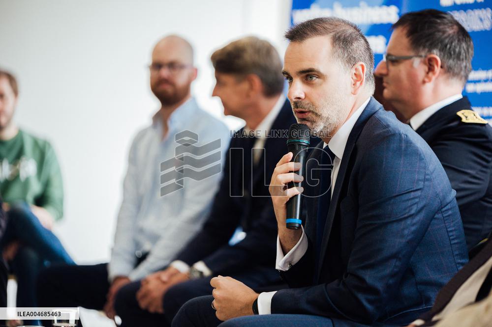 Laurent Saint-Martin Visit To Rennes