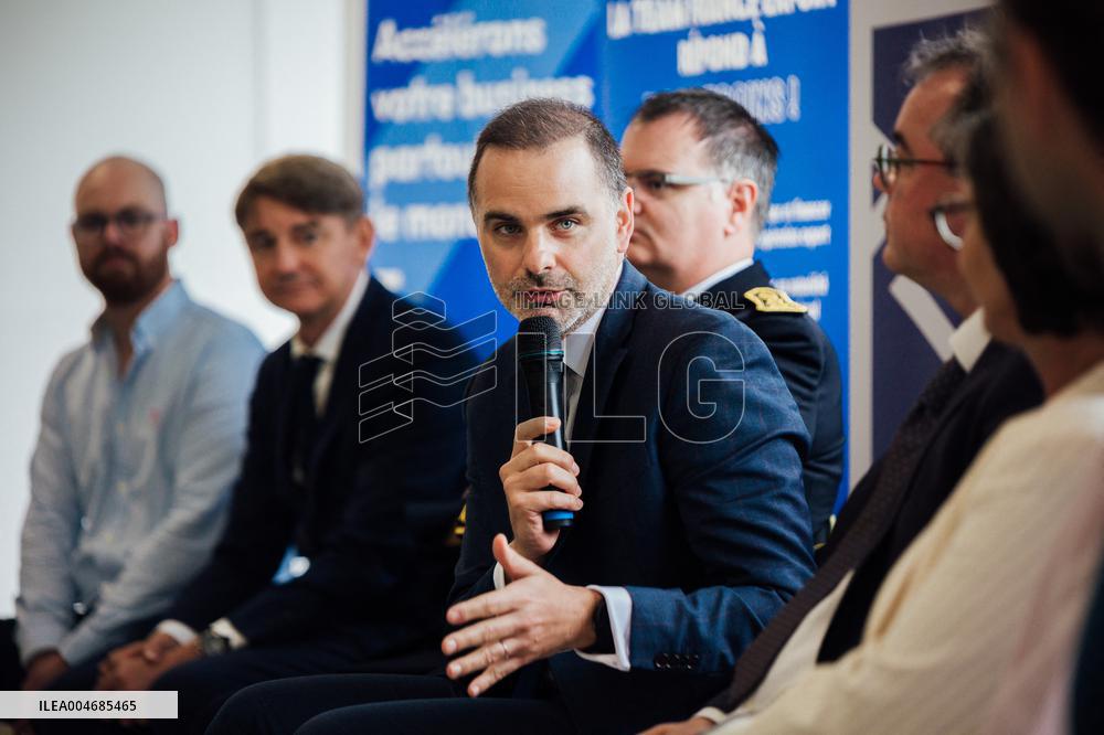 Laurent Saint-Martin Visit To Rennes