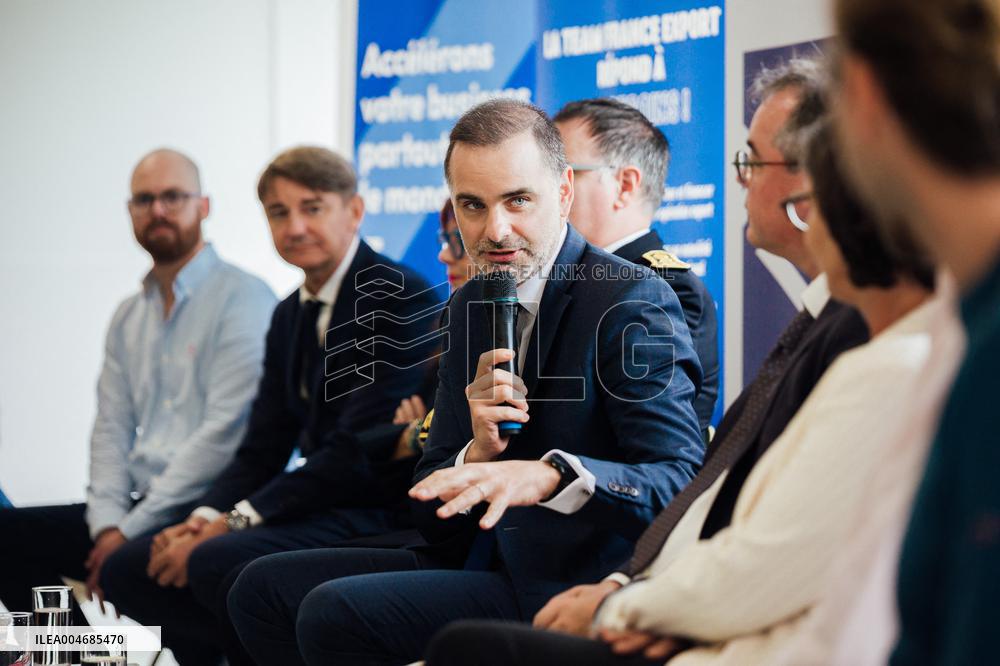 Laurent Saint-Martin Visit To Rennes