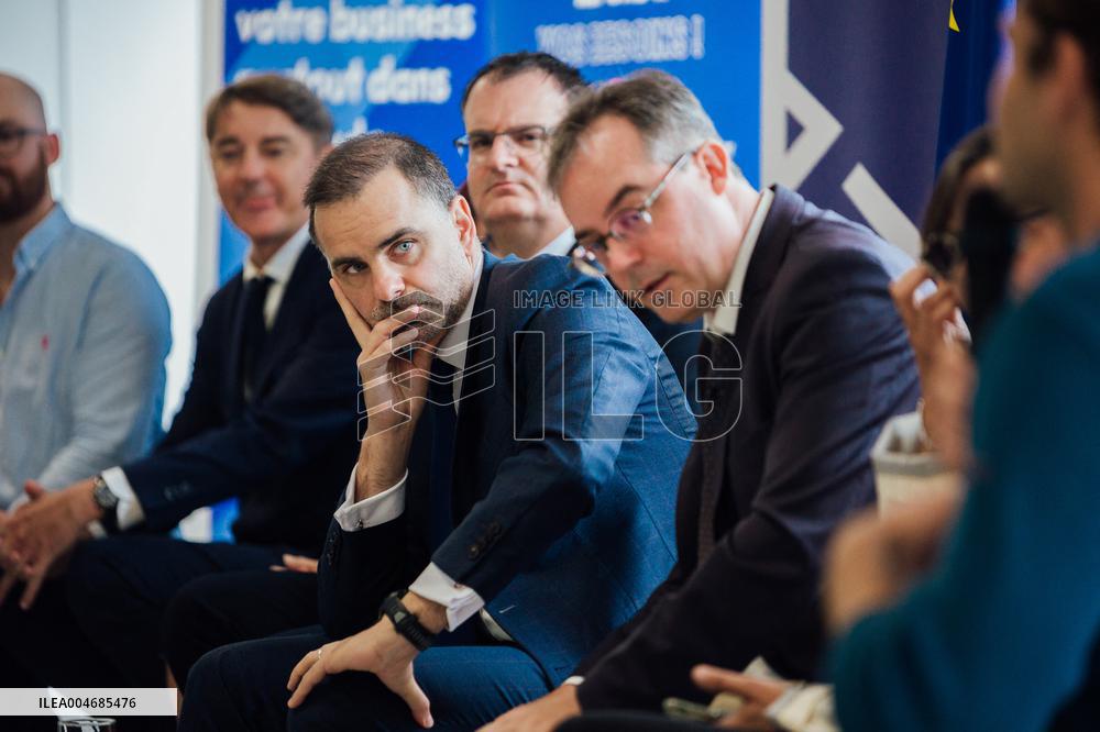 Laurent Saint-Martin Visit To Rennes