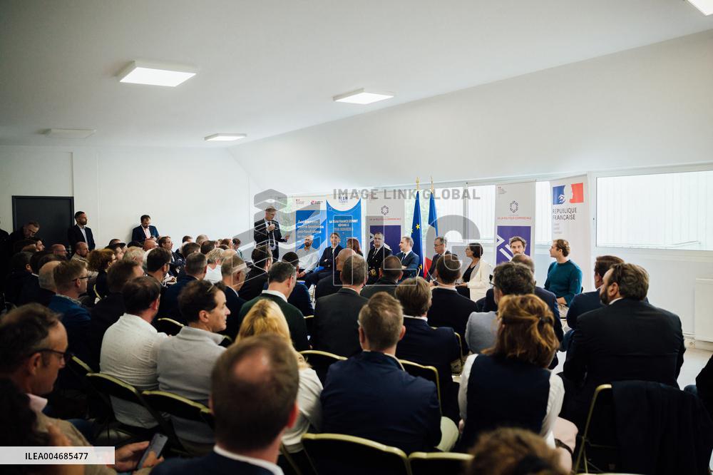 Laurent Saint-Martin Visit To Rennes