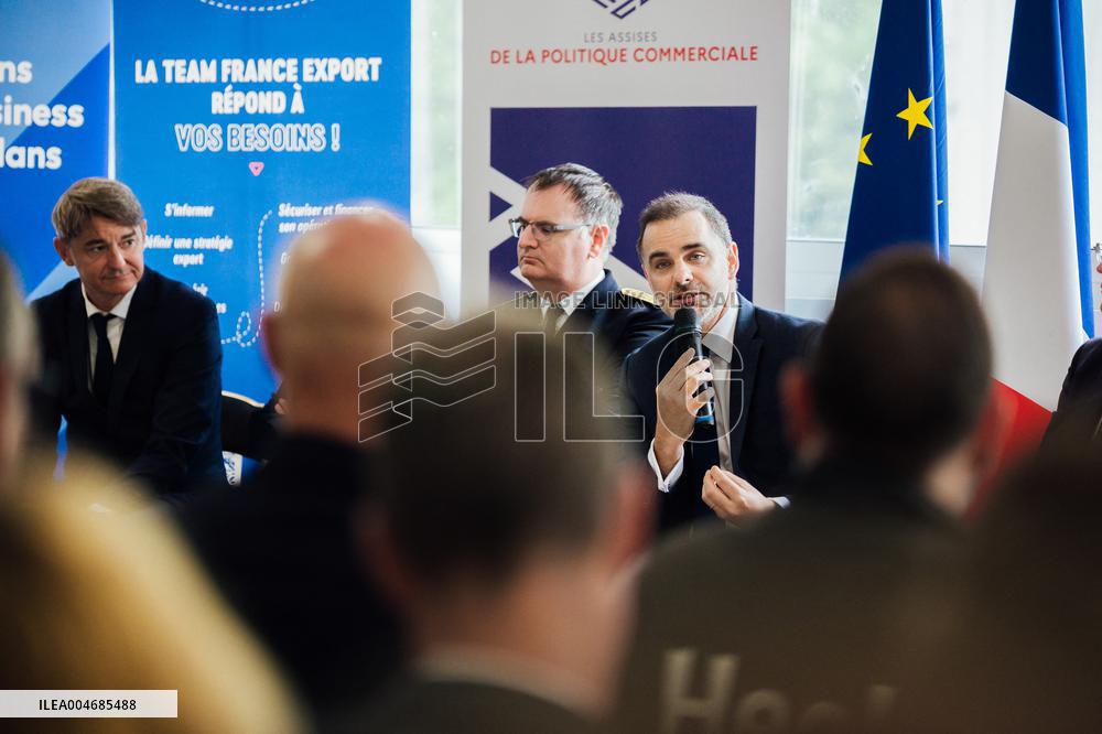 Laurent Saint-Martin Visit To Rennes