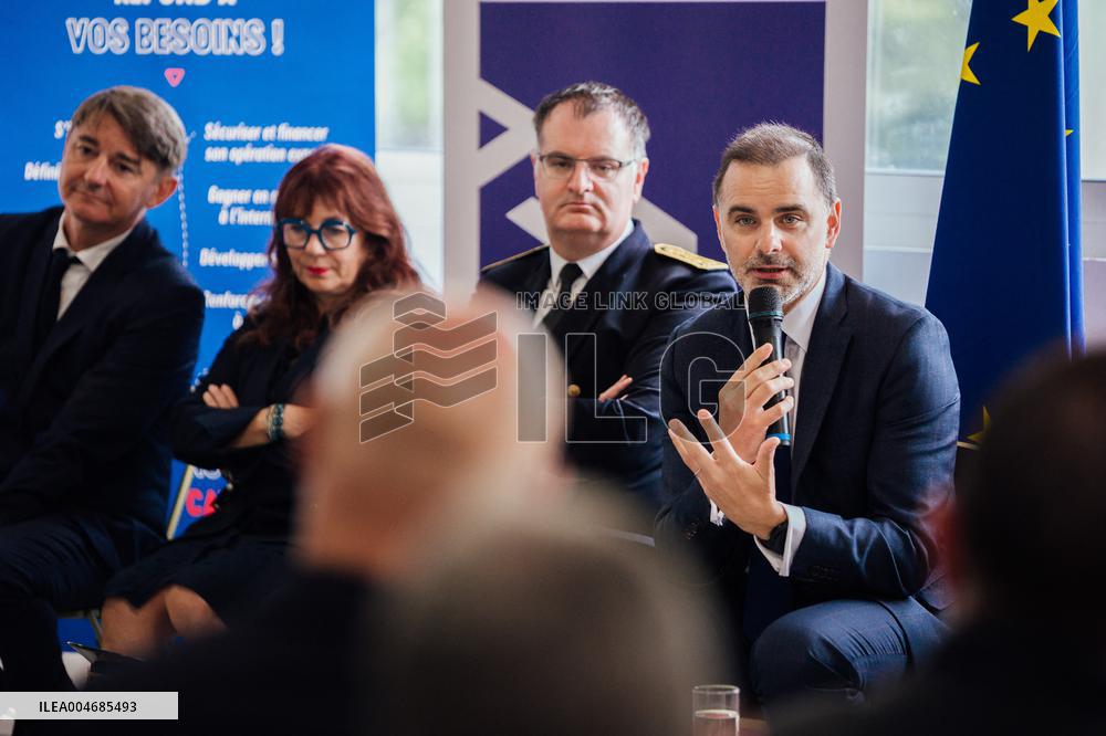 Laurent Saint-Martin Visit To Rennes