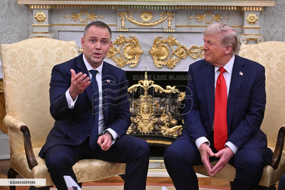 Trump and President Nawrocki of Poland Bilateral Meeting - Washington