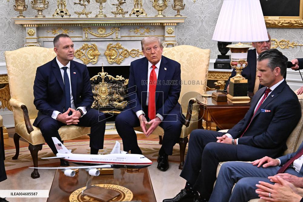 Trump and President Nawrocki of Poland Bilateral Meeting - Washington