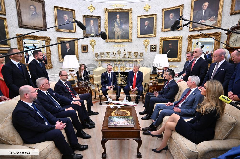 Trump and President Nawrocki of Poland Bilateral Meeting - Washington