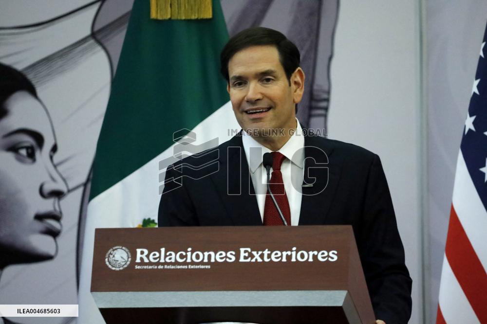 US Secretary of State Meets Mexico's Foreign Minister - Mexico