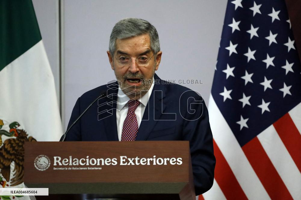 US Secretary of State Meets Mexico's Foreign Minister - Mexico