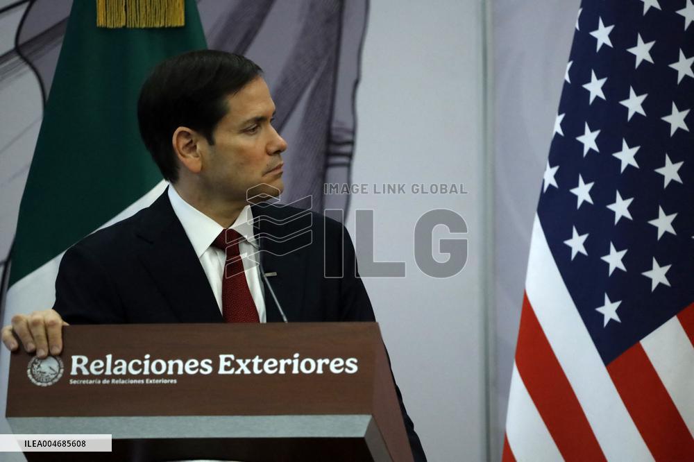 US Secretary of State Meets Mexico's Foreign Minister - Mexico