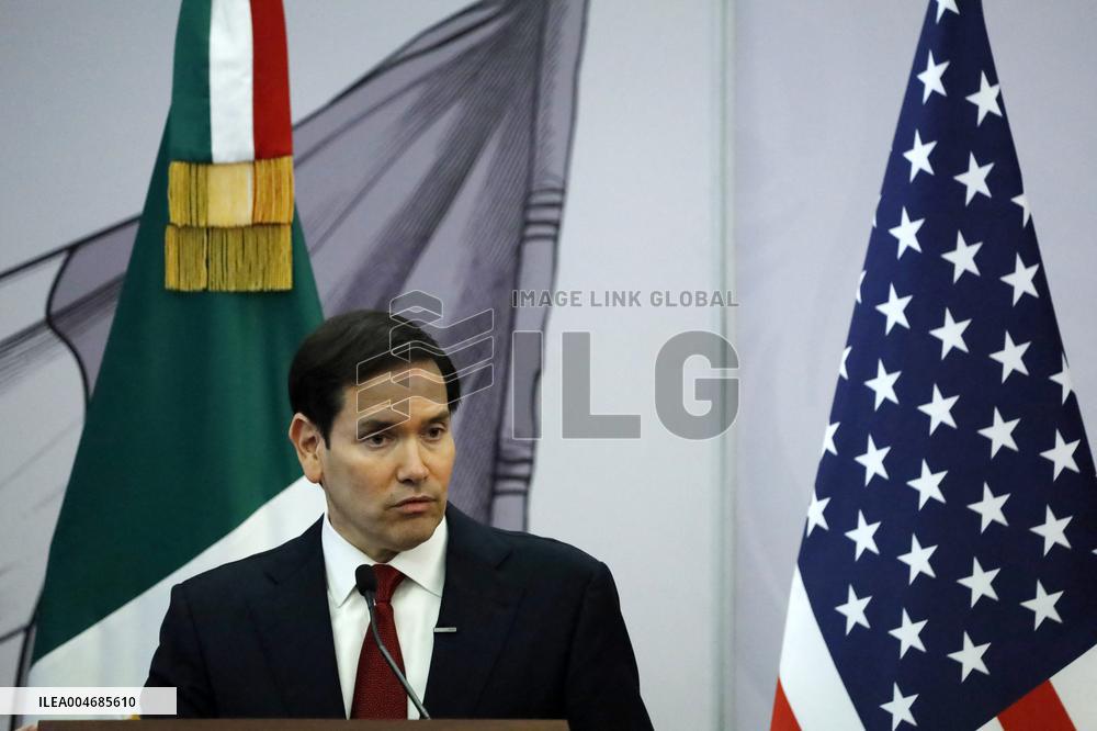 US Secretary of State Meets Mexico's Foreign Minister - Mexico