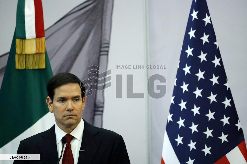 US Secretary of State Meets Mexico's Foreign Minister - Mexico