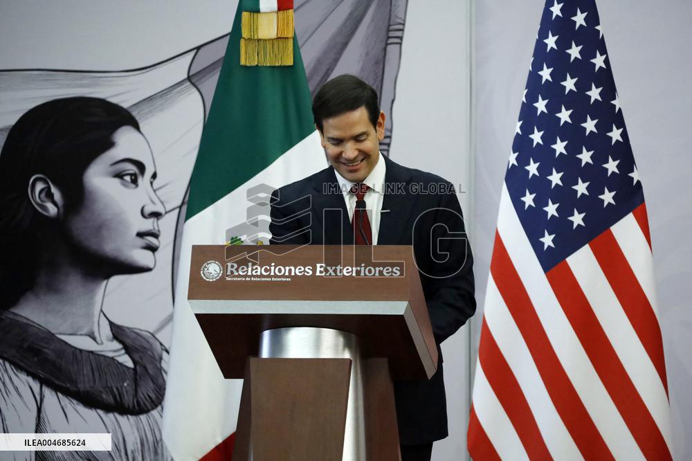 US Secretary of State Meets Mexico's Foreign Minister - Mexico
