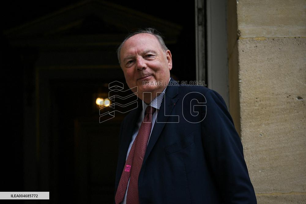 French PM Francois Bayrou meets UDI leaders in Paris FA