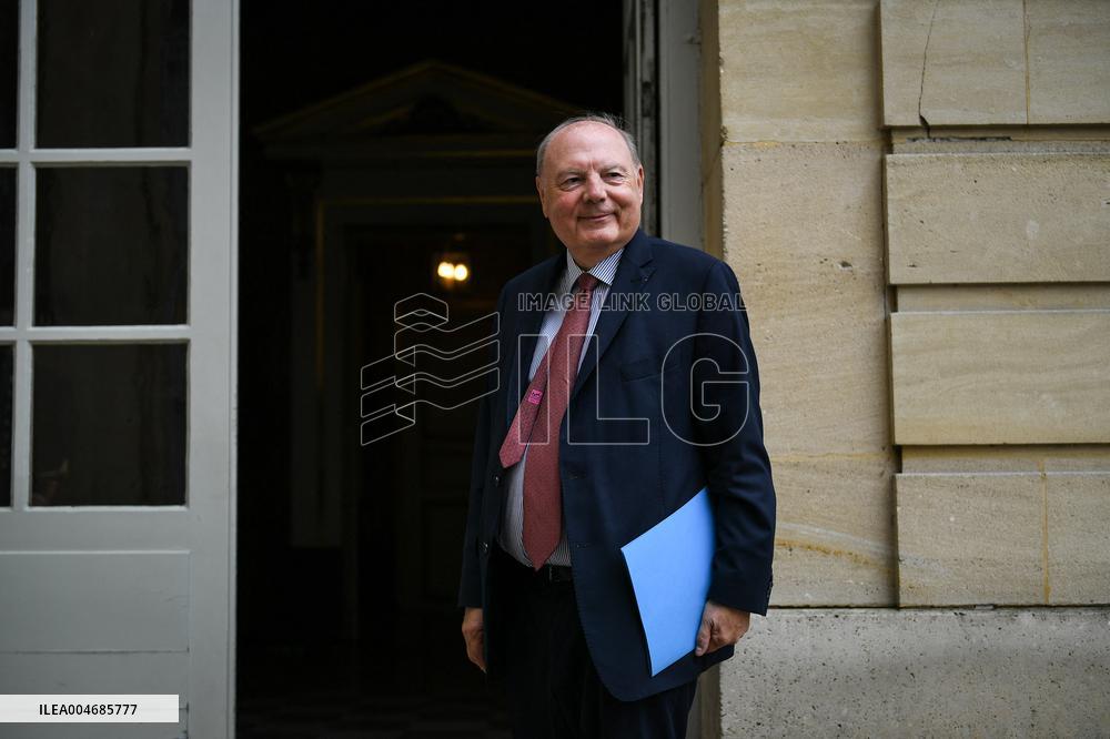 French PM Francois Bayrou meets UDI leaders in Paris FA
