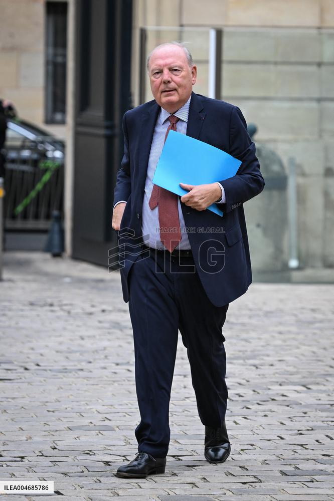 French PM Francois Bayrou meets UDI leaders in Paris FA