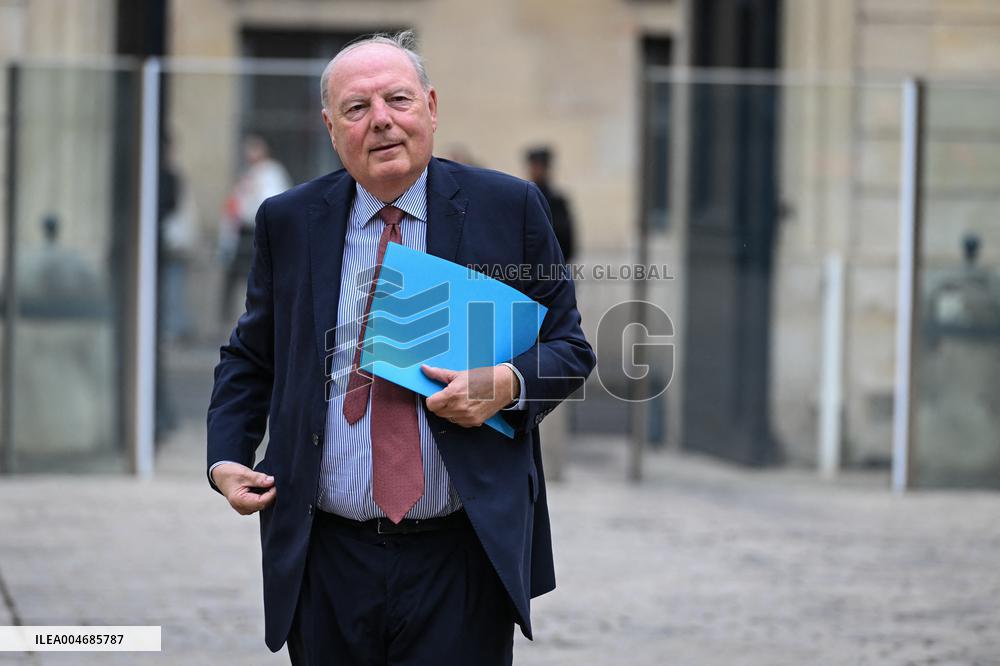 French PM Francois Bayrou meets UDI leaders in Paris FA