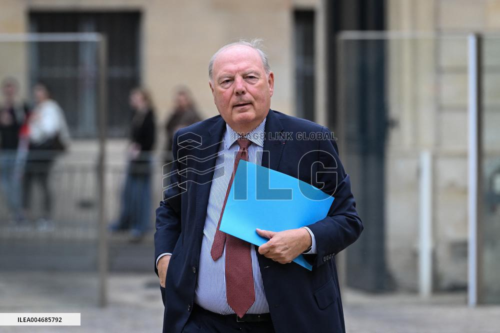 French PM Francois Bayrou meets UDI leaders in Paris FA
