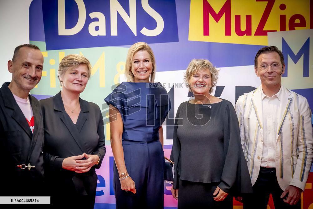 Queen Maxima at The Start of Cultural Education Research - Netherlands