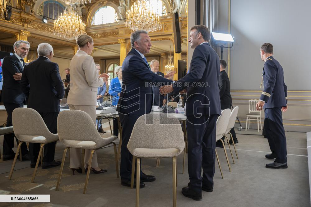 Coalition of the Willing Summit - Paris